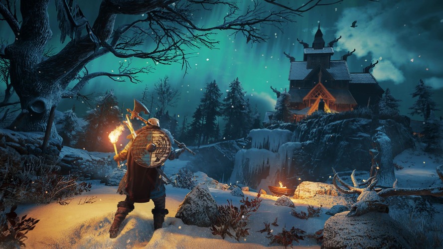 Assassins Creed Valhalla in game pre release