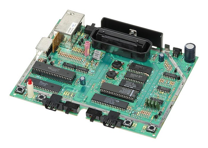 Atari 7800 Motherboard 01 Atari 7800 Motherboard 01