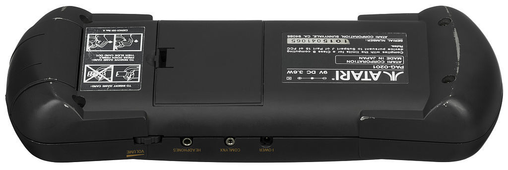 Atari Lynx Back Top