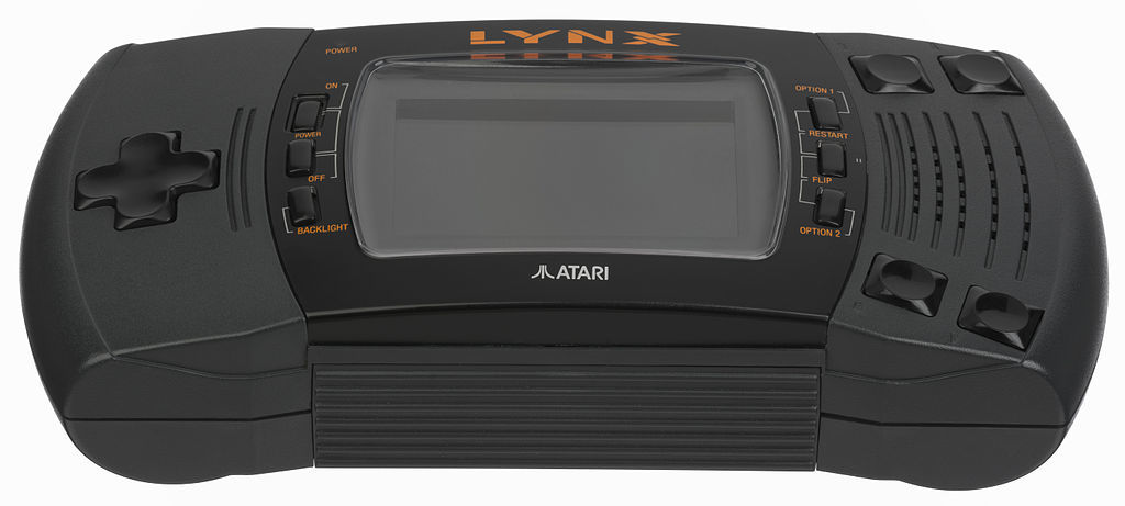 Atari Lynx II Front Laid