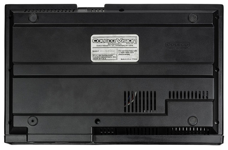 ColecoVision Console Bottom