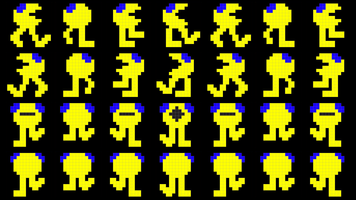 MS PAC MAN crazy otto animation system extra