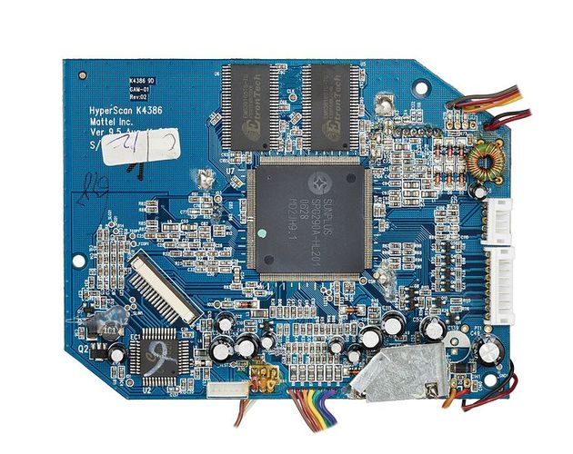 Mattel HyperScan Motherboard Top Mattel HyperScan Motherboard Top