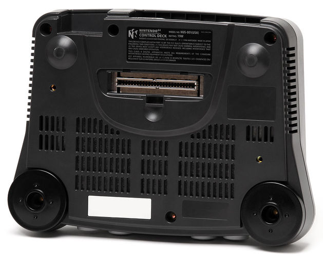 N64 Console Bottom