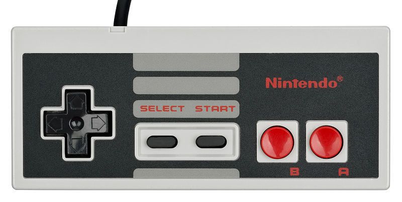 NES Controller Flat