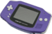 Nintendo Game Boy Advance Original Purple Front Left Main