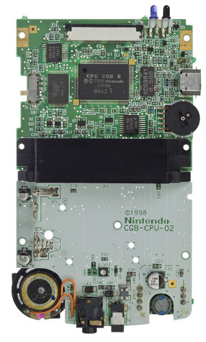 Nintendo Game Boy Color Motherboard Bottom