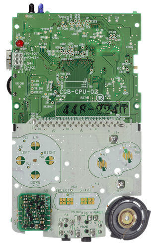 Nintendo Game Boy Color Motherboard Top