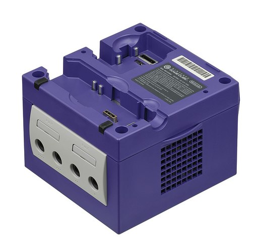 Nintendo GameCube Console Bottom FL