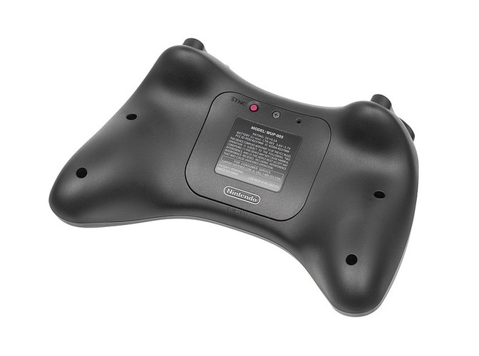 Nintendo Wii U Pro Controller Bottom FL