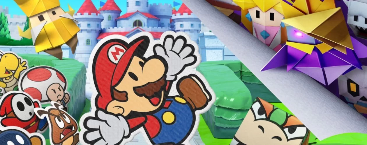 PaperMario OrigamiKing switch cover