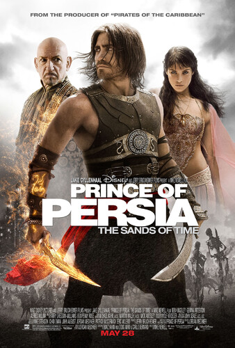 Prince of Persia The Sands of Time Movie Poster Prince of Persia The Sands of Time Movie Poster