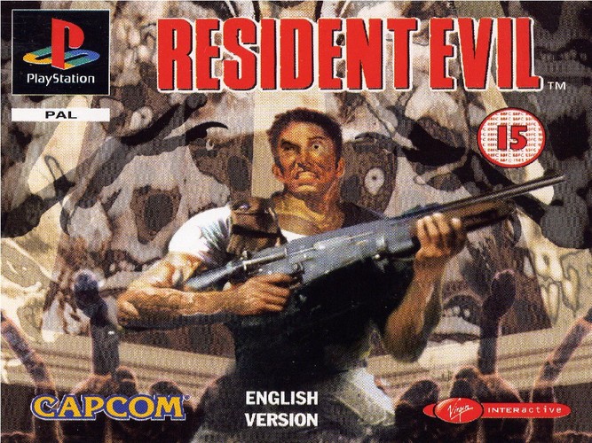 Resident evil 1 1996 cover
