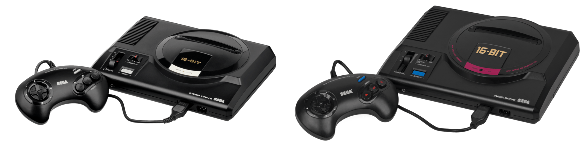 Sega Mega Drive Genesis Console Set