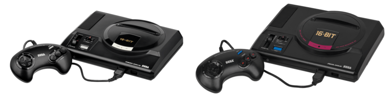 Sega Mega Drive Genesis Console Set