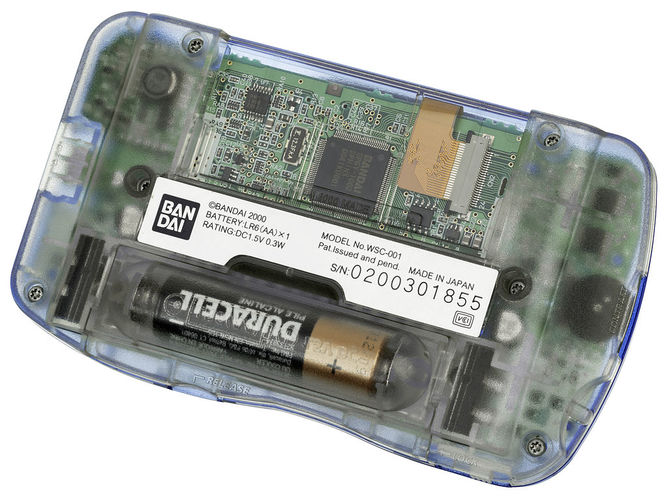 WonderSwan Color Back wBattery