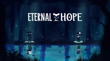 boy and girl of eternal hope in front of a lake boy and girl of eternal hope in front of a lake