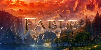 fable pretty cover with lake and mountains fable pretty cover with lake and mountains
