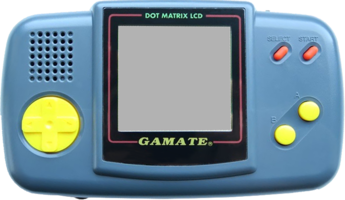 gamate retro console handheld front main