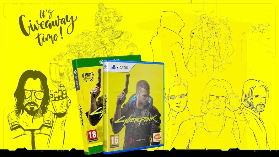 game medium cyberpunk 2077 fun art give away