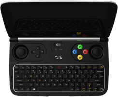 gamepad digital gpd win 2 handheld console black top