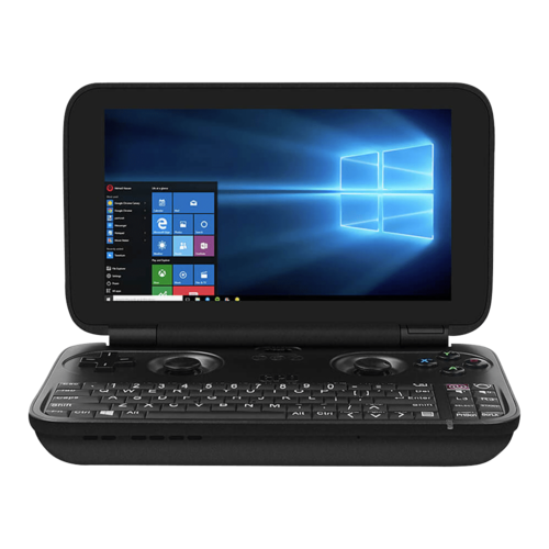 gamepad digital gpd win handheld console black front