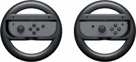 Joy‑Con Wheel Double with Grey JoyCons