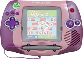 leapfrog leapster original learning gaming console front