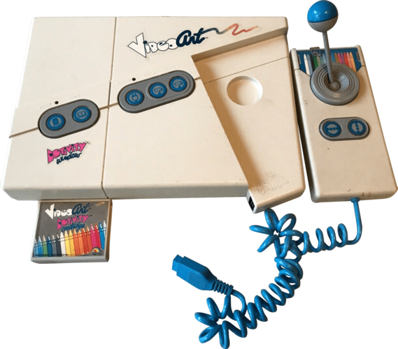 ljn video art home console front
