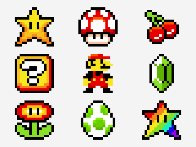 mario and stuff