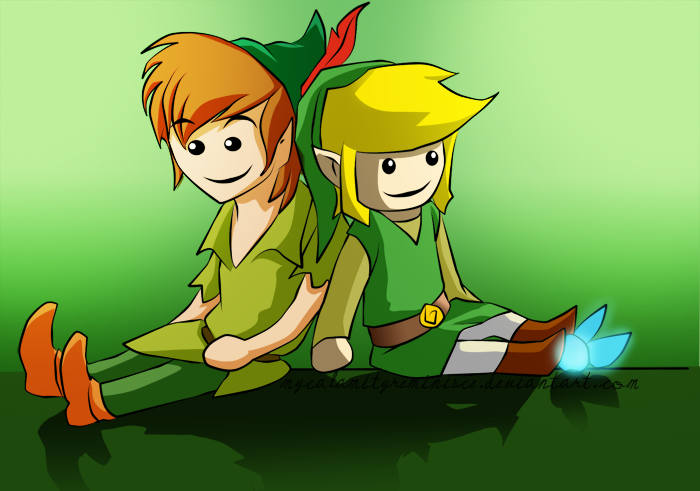 peter pan and link