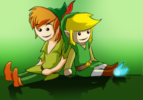 peter pan and link