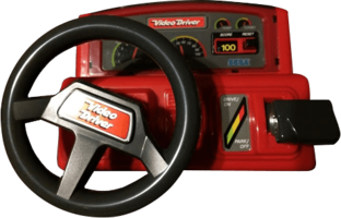 sega video driver home console driving emulator front
