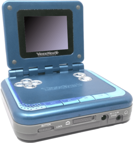 tiger electronics videonow xp handheld console front