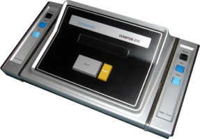 unisoft champion 2711 home console front main