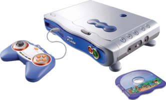 vtech v flash gaming kids home console full