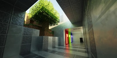 xbox series x Minecraft Ray Tracing Demo